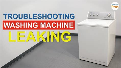 samsung washer leaking from bottom|Samsung washing machine is leaking